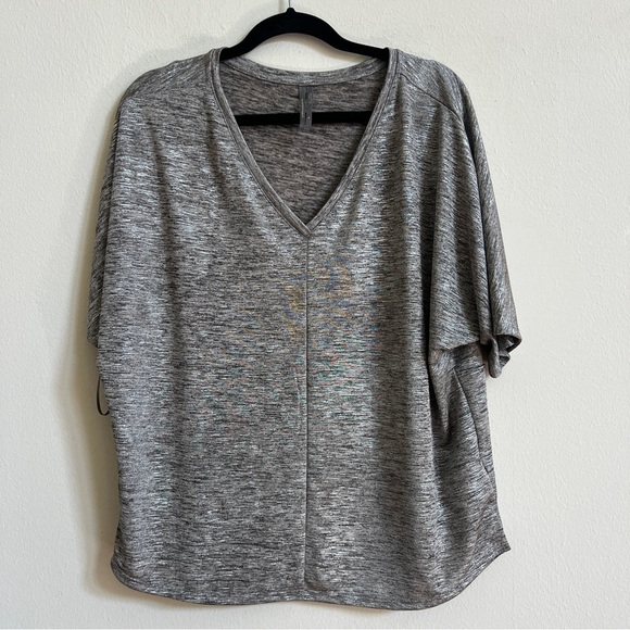 Anthropologie Radiant Shimmer Top Shirt Medium - Picture 5 of 6